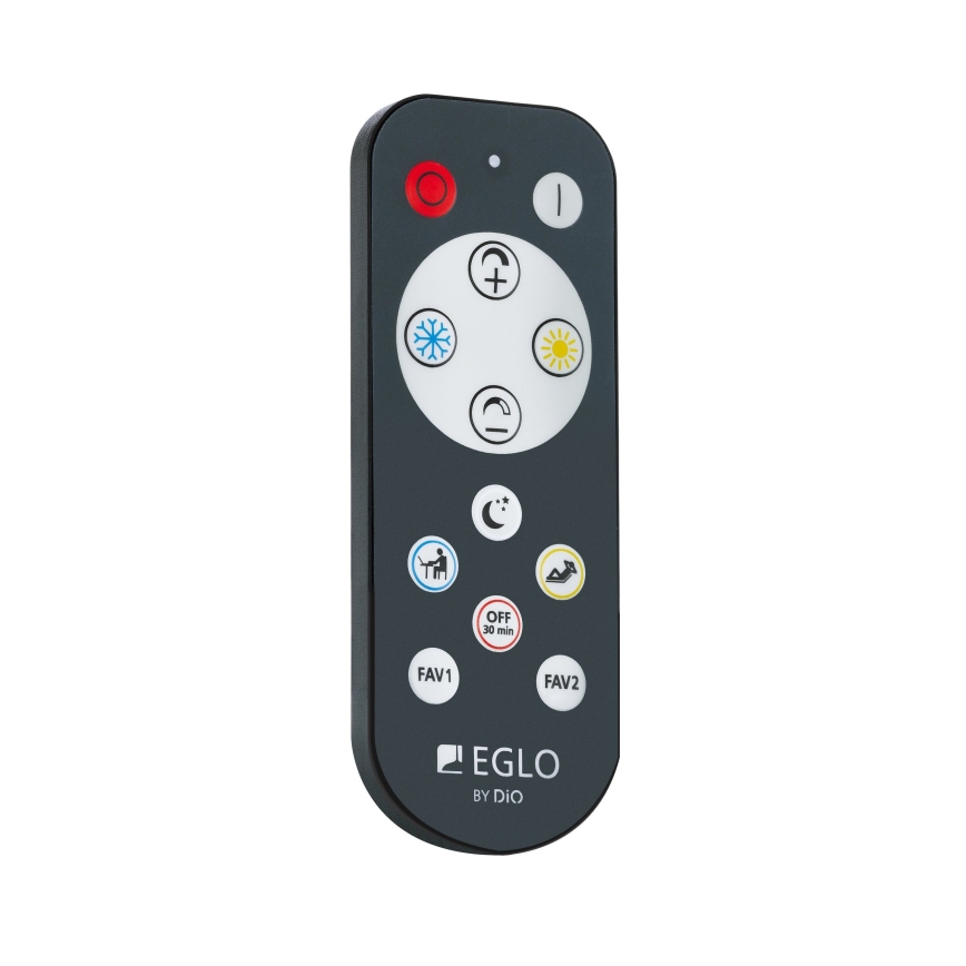 Eglo - LED Reguliuojamas toršeras LED/34W/230V 3000-6500K + valdymo pultas