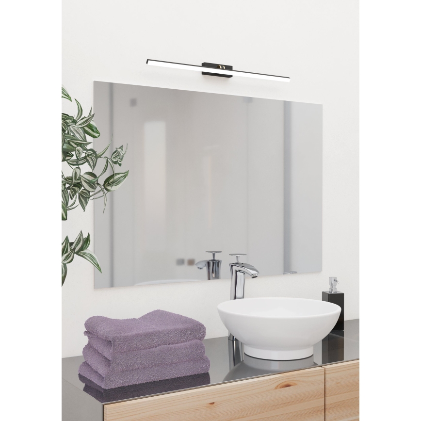 Eglo - LED Vonios veidrodžio apšvietimas LED/5W/230V IP44 juodas