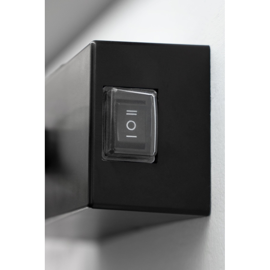 Eglo - LED Vonios veidrodžio apšvietimas LED/5W/230V IP44 juodas