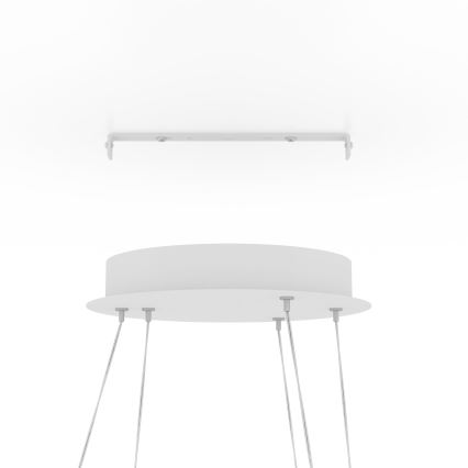 Eglo - LED Reguliuojamas pakabinamas sietynas LOBINERO-Z LED/43,2W/230V baltas