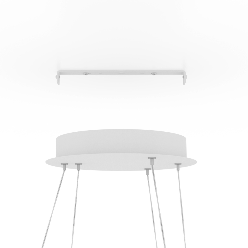 Eglo - LED reguliuojamas pakabinamas šviestuvas su kabeliu LED/43,2W/230V baltas