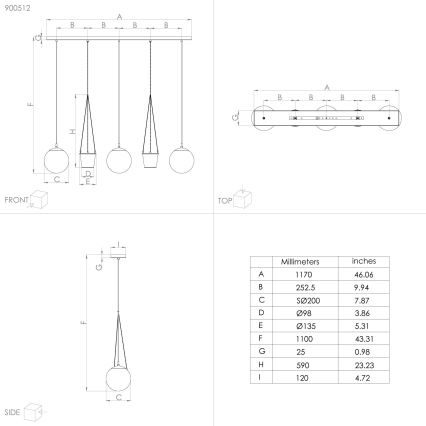 Eglo - Pakabinamas sietynas 3xE27/40W/230V