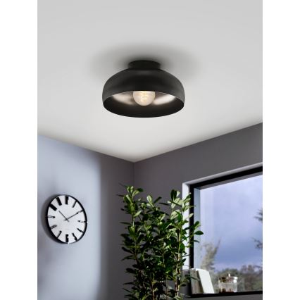 Eglo – Lubinis šviestuvas 1xE27/40W/230V juodas
