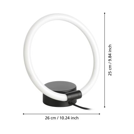 Eglo  - LED Stalinė lempa  LED/11,5W/230V