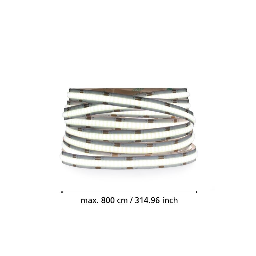 Eglo - Pritemdoma LED juosta 8m COB STRIPE LED/52,8W/24/230V 2700-6500K + nuotolinio valdymo pultas