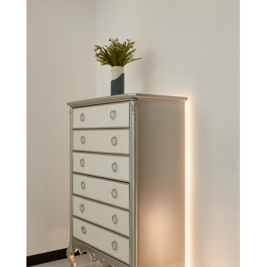 Eglo - dimeriuojama LED juosta 8m COB STRIPE LED/52,8W/24/230V 2700-6500K + nuotolinis valdymas