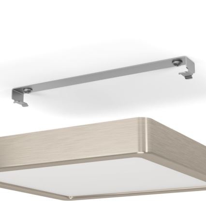 Eglo - LED Pritemdomas lubinis šviestuvas LED/17W/230V matinis chromas