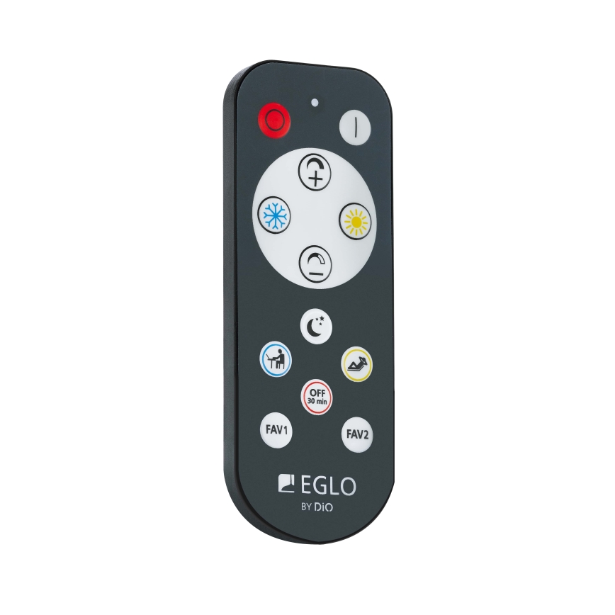 Eglo - LED Reguliuojamas lubinis šviestuvas LED/21W/230V + valdymo pultas