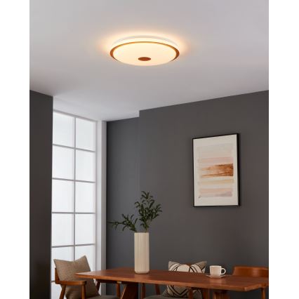 Eglo - LED Reguliuojamas lubinis šviestuvas LED/35W/230V + valdymo pultas