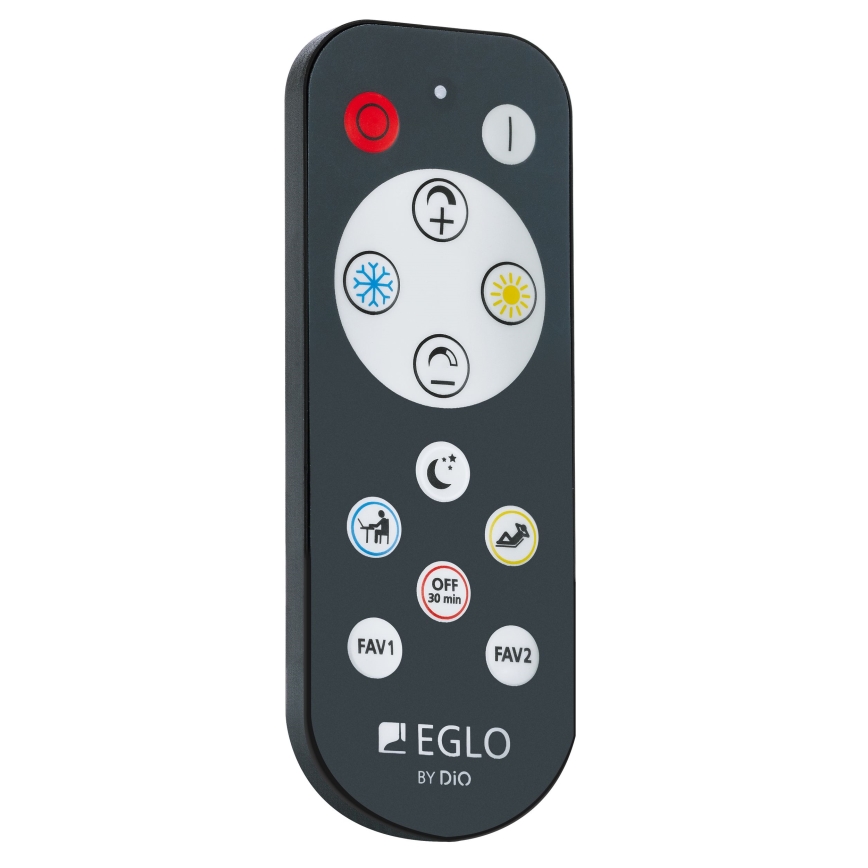 Eglo - LED Reguliuojamas lubinis šviestuvas LED/21,5W/230V + valdymo pultas