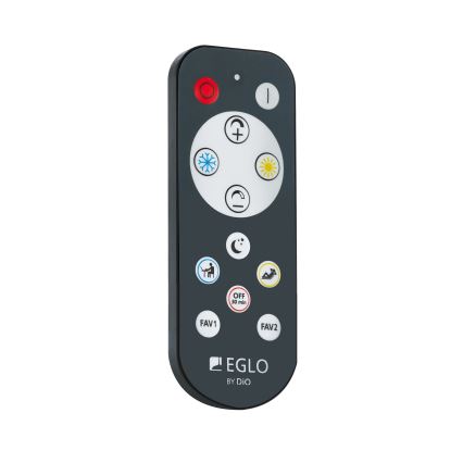Eglo - LED Reguliuojamas lubinis šviestuvas LED/32,1W/230V + valdymo pultas