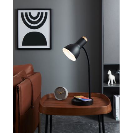 Eglo - LED Reguliuojama lempa su belaidžiu įkrovimu  LED/5,5W/230V