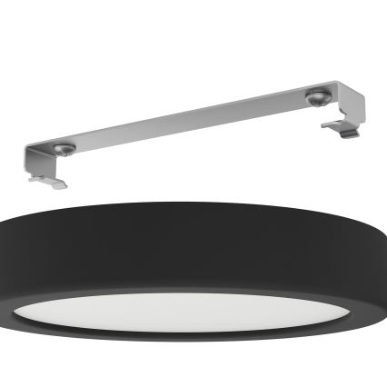 Eglo - LED Vonios lubų šviestuvas LED/11W/230V IP44 juodas