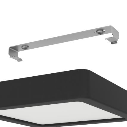 Eglo - LED Vonios lubinis šviestuvas LED/11W/230V IP44 juodas