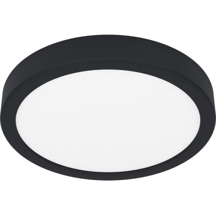 Eglo - LED lubinis vonios šviestuvas LED/17W/230V juoda IP44