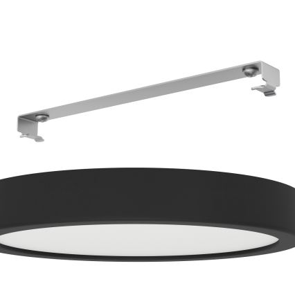 Eglo - LED lubinis vonios šviestuvas LED/17W/230V juoda IP44