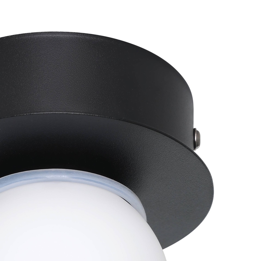 Eglo - LED lubinis vonios šviestuvas LED/3,3W/230V IP44 juoda