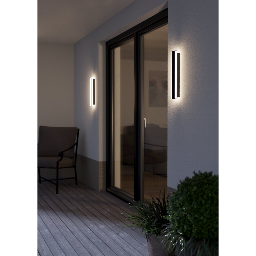 Eglo - LED sieninis lauko šviestuvas 2xLED/3,7W/230V 3000K IP55