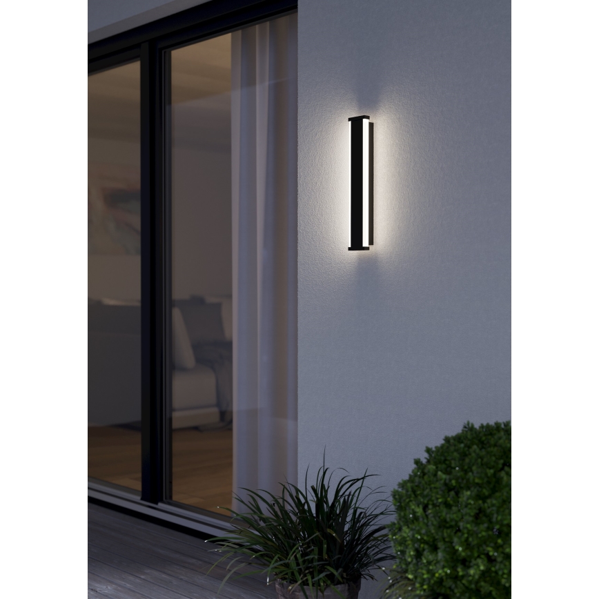 Eglo - LED sieninis lauko šviestuvas 2xLED/3,7W/230V 3000K IP55