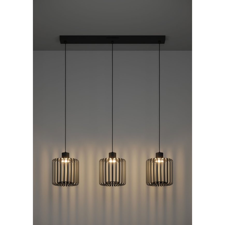 Eglo - LED RGBW Reguliuojamas pakabinamas sietynas 3xLED/3,7W/230V 2700-6500K