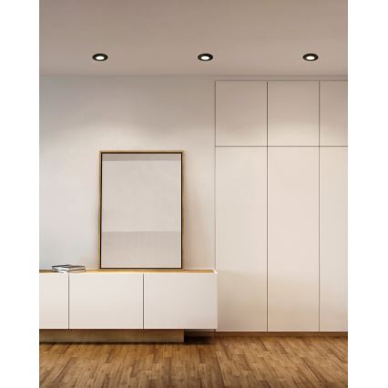 Eglo - KOMPLEKTAS 3x LED įleidžiamas lubinis vonios šviestuvas PINEDA LED/4,9W/230V IP44