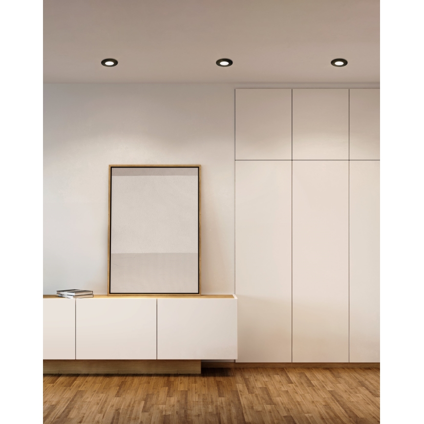 Eglo - KOMPLEKTAS 3x LED įleidžiamas lubinis vonios šviestuvas PINEDA LED/4,9W/230V IP44