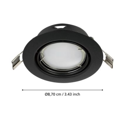 Eglo - LED Įleidžiamas šviestuvas 1xGU10/4,6W/230V