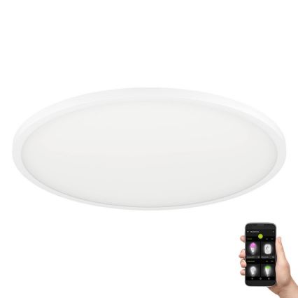 Eglo - LED Pritemdomas lubinis šviestuvas LED/33,5W/230V diametras 45 cm balta