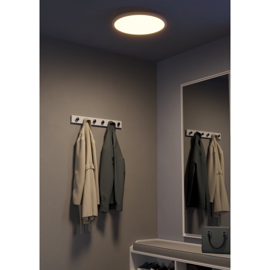 Eglo - LED Pritemdomas lubinis šviestuvas LED/33,5W/230V diametras 45 cm balta