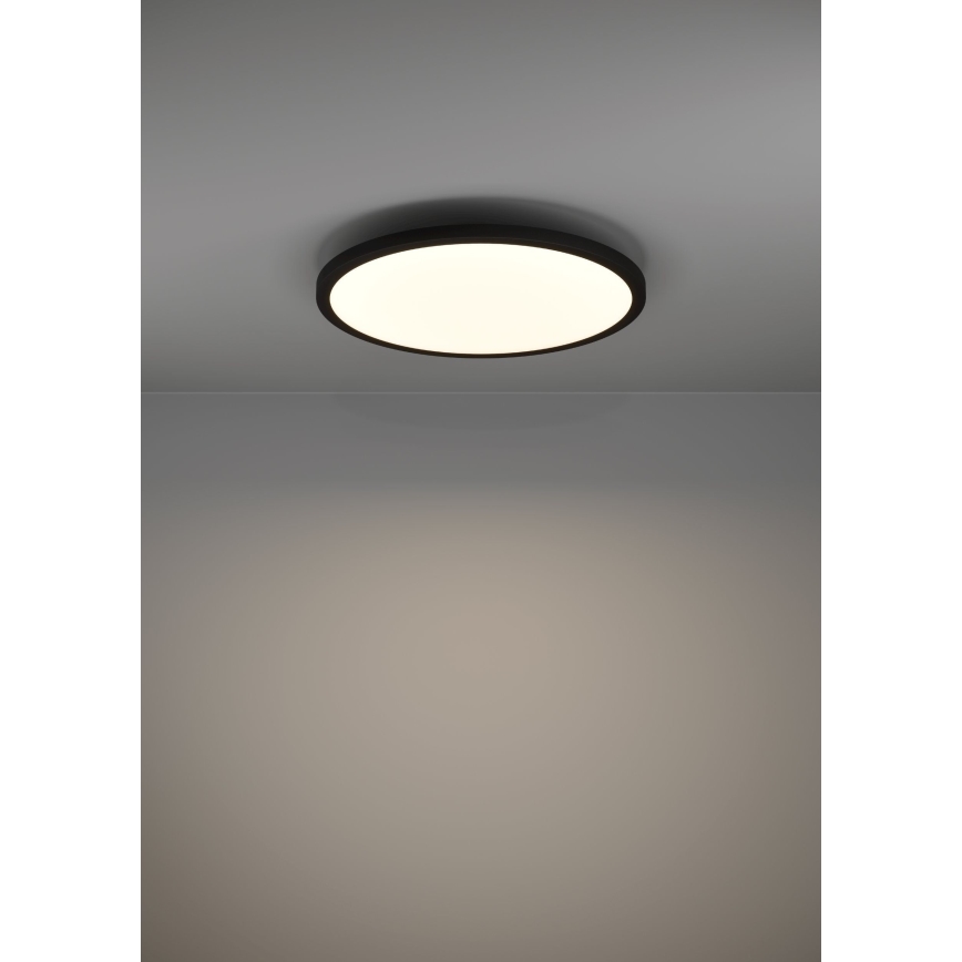 Eglo - LED Pritemdomas lubinis šviestuvas LED/33,5W/230V diametras 45 cm juoda