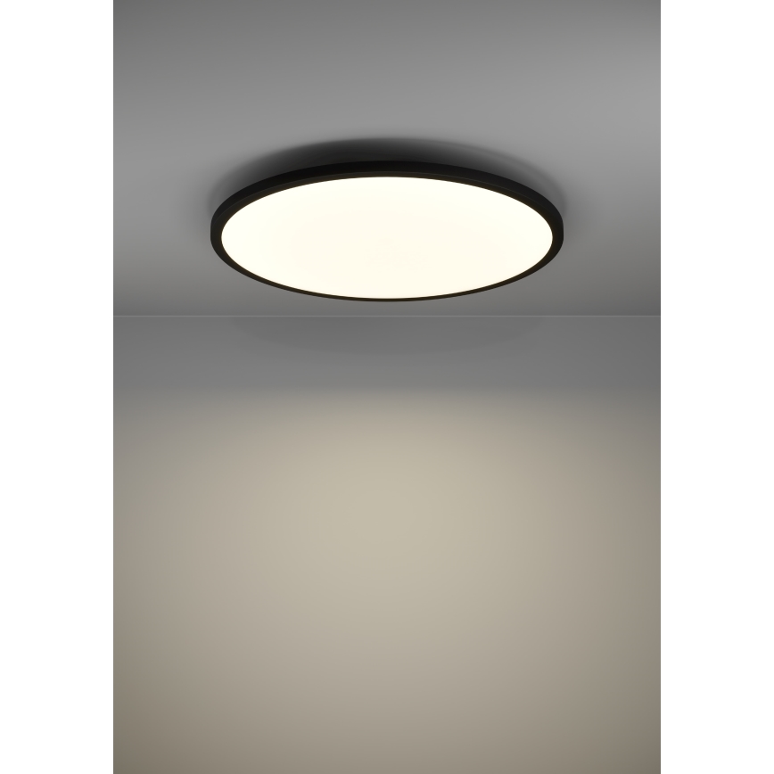 Eglo - LED Pritemdomas lubinis šviestuvas LED/41W/230V diametras 60 cm juoda