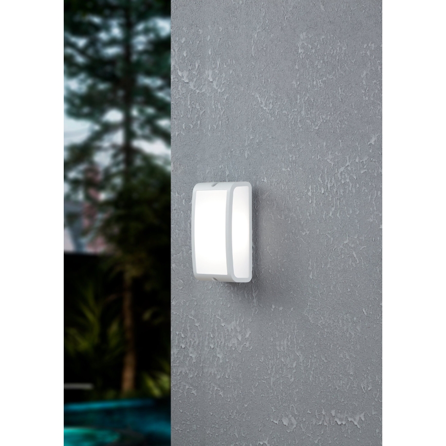 Eglo - LED sieninis lauko šviestuvas LED/10,5W/230V balta IP54