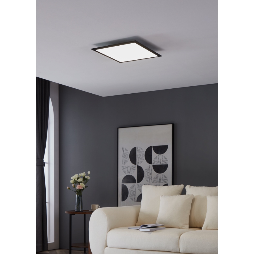 Eglo - LED lubinis šviestuvas LED/21,5W/230V 45x45 cm juoda
