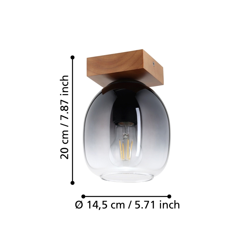 Eglo - Lubinis šviestuvas 1xE27/40W/230V