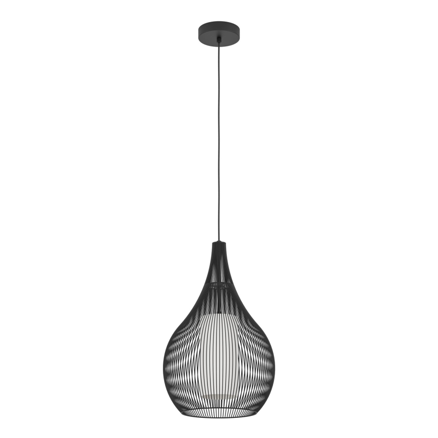 Eglo - Pakabinamas sietynas 1xE27/40W/230V juoda