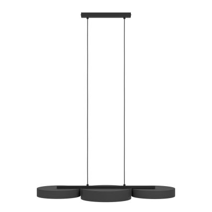 Eglo - LED RGBW Reguliuojamas pakabinamas sietynas 3xLED/7,5W/230V 2700-6500K juoda