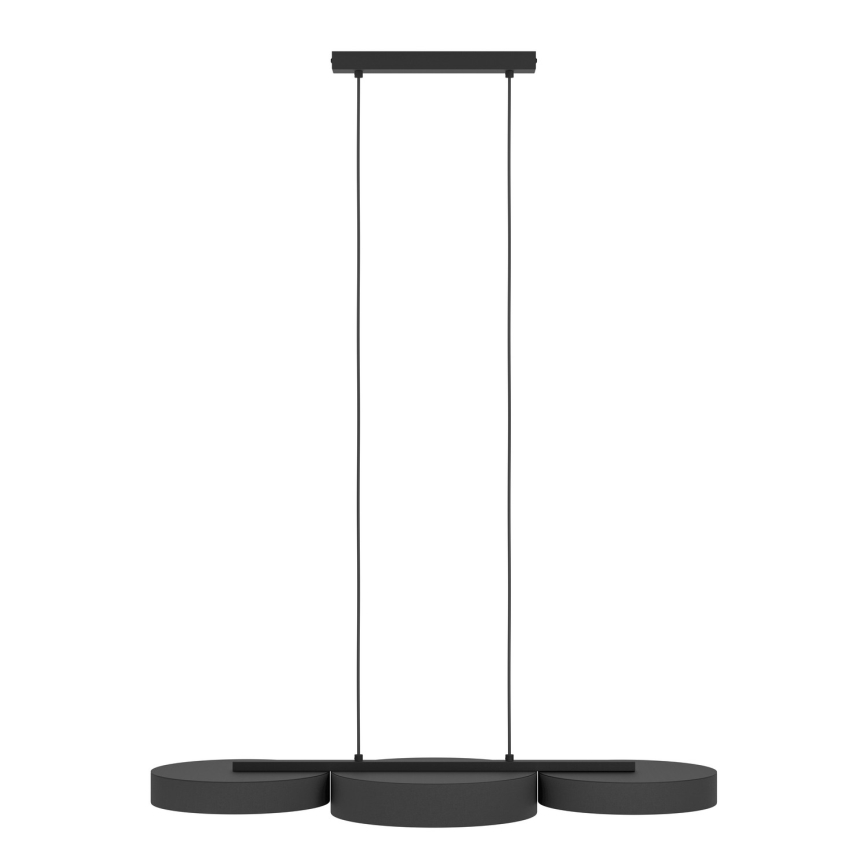 Eglo - LED RGBW Reguliuojamas pakabinamas sietynas 3xLED/7,5W/230V 2700-6500K juoda