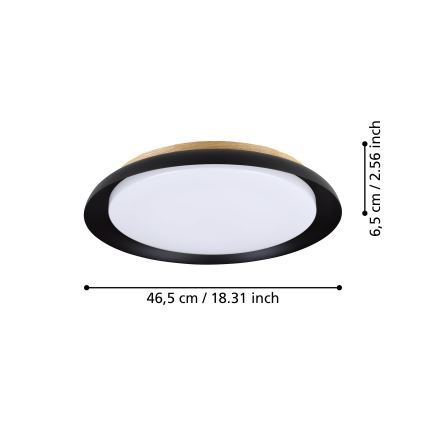 Eglo - LED lubinis šviestuvas LED/20W/230V