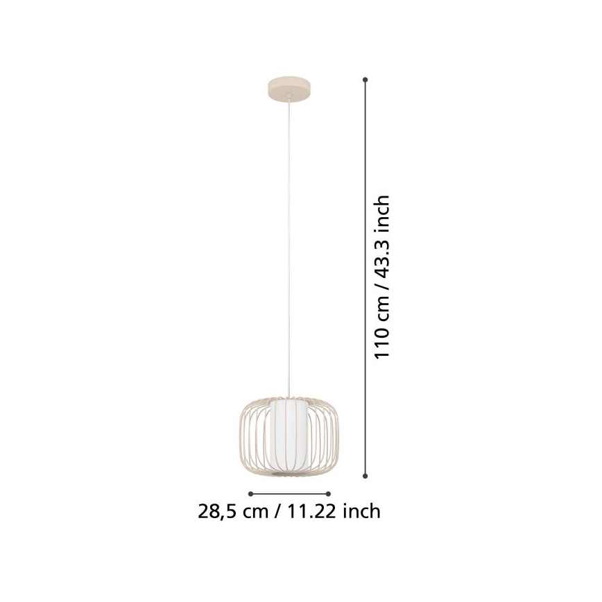 Eglo - Pakabinamas sietynas 1xE27/40W/230V diametras 28,5 cm