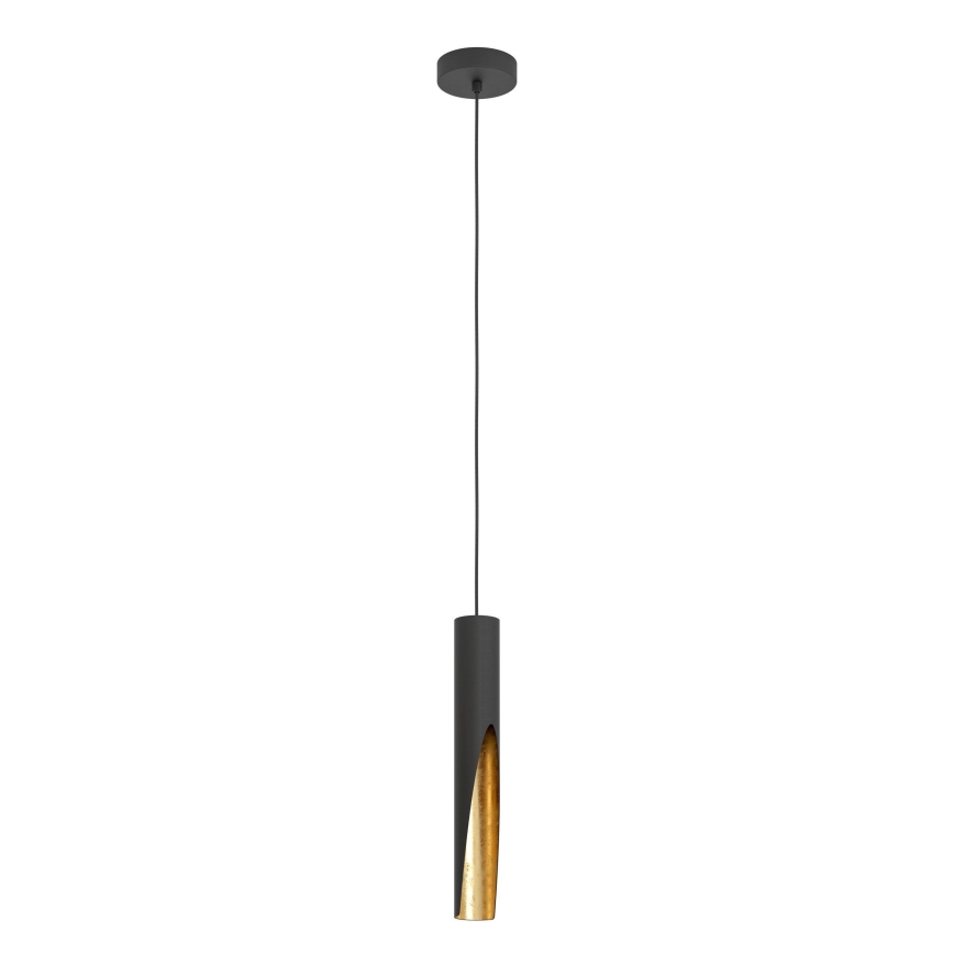 Eglo - LED Pakabinamas sietynas 1xGU10/4,5W/230V juoda/auksas
