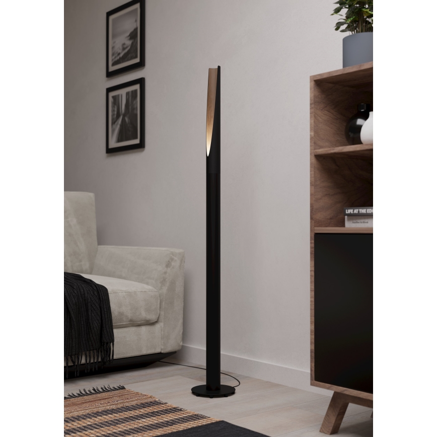 Eglo - LED toršeras 1xGU10/4,5W/230V juoda/ruda