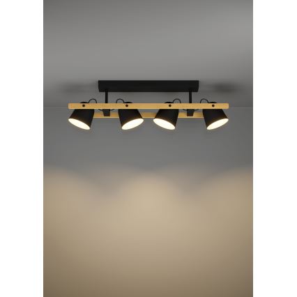 Eglo - LED RGBW Tvirtinamas pritemdomas sietynas 4xLED/3,7W/230V 2700-6500K