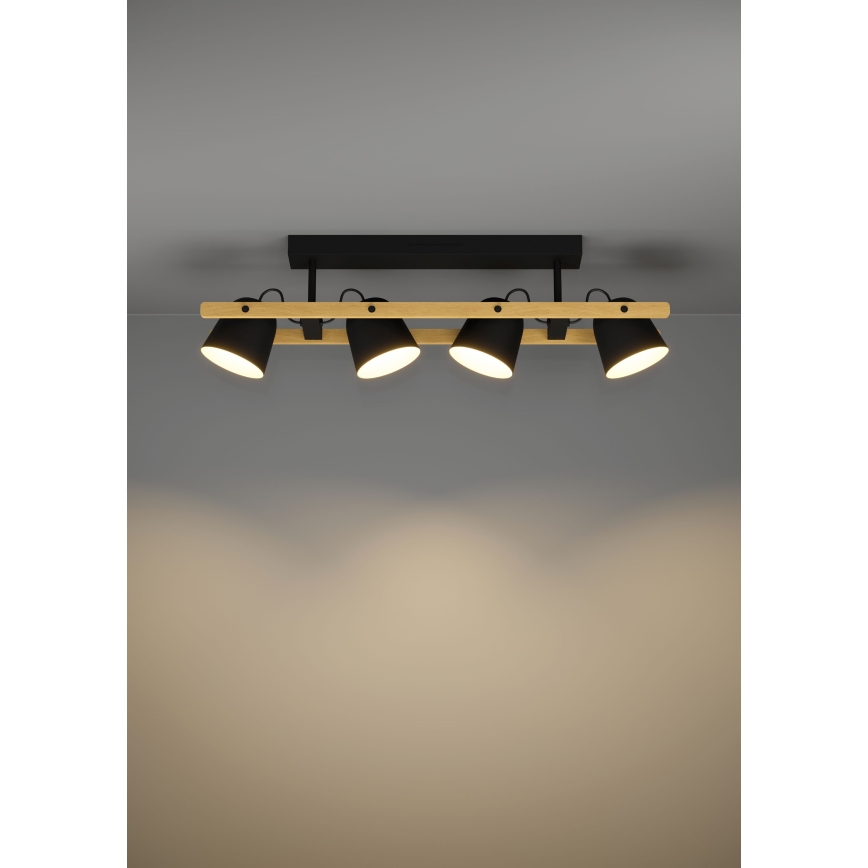 Eglo - LED RGBW Tvirtinamas pritemdomas sietynas 4xLED/3,7W/230V 2700-6500K