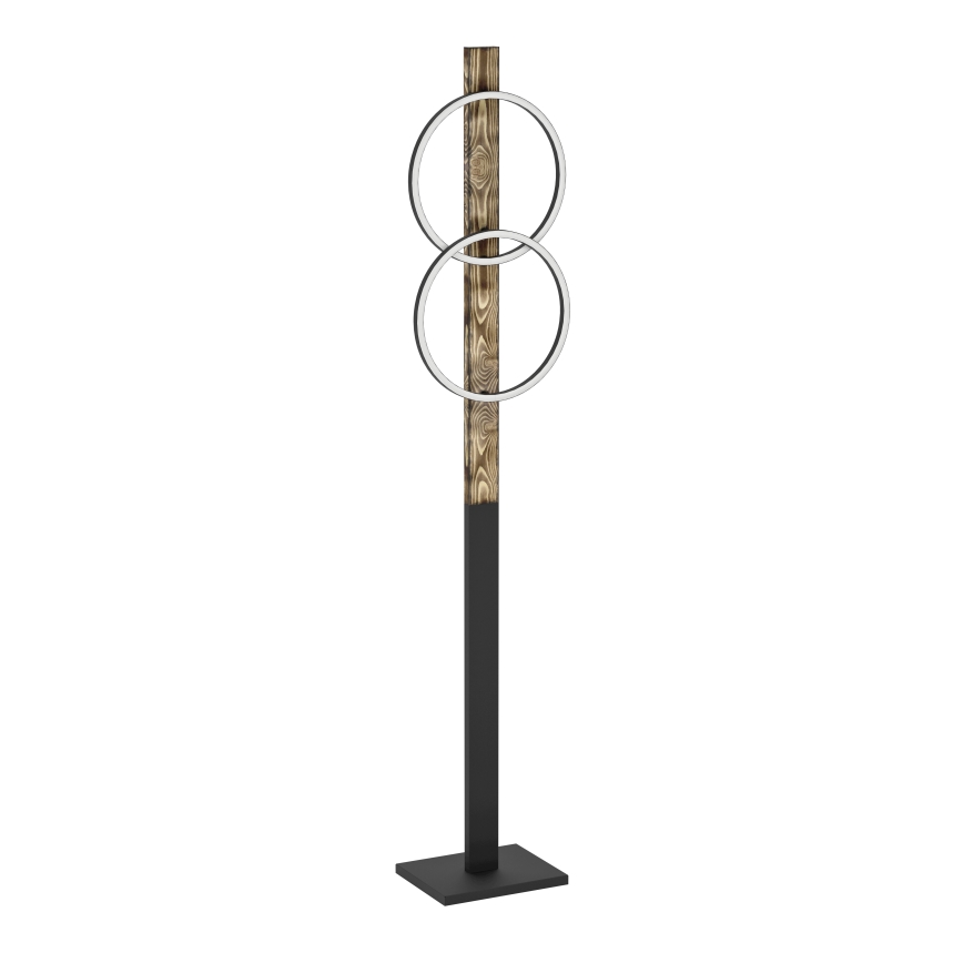 Eglo - LED toršeras 2xLED/12W/230V 3000K ruda/juoda