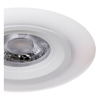 Eglo - KOMPLEKTAS 3x LED įleidžiamas lubinis šviestuvas 3xLED/4,8W/230V balta