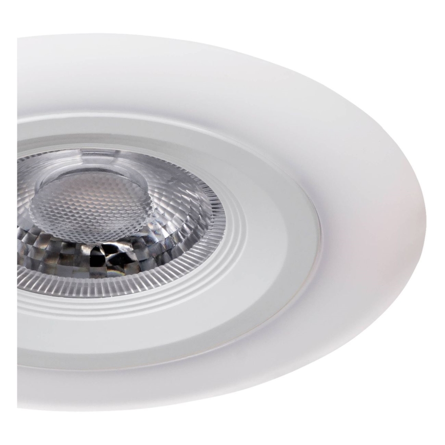 Eglo - KOMPLEKTAS 3x LED įleidžiamas lubinis šviestuvas 3xLED/4,8W/230V balta