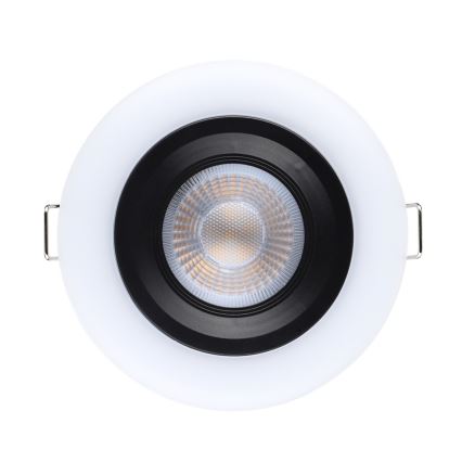 Eglo - Rinkinys 3 vnt. įleidžiamų LED šviestuvų LED/4,8W/230V juoda