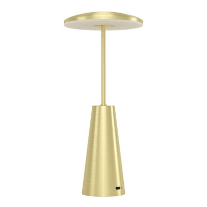 Eglo - LED Pritemdomas jutiklinis lauko šviestuvas  LED/2,8W/5V 2400K/3000K/4000K 5200 mAh IP54 auksas
