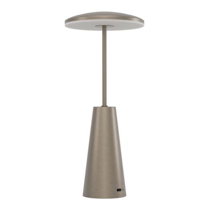 Eglo - LED Pritemdomas jutiklinis lauko šviestuvas LED/2,8W/5V 2400K/3000K/4000K 5200 mAh IP54 smėlio spalva