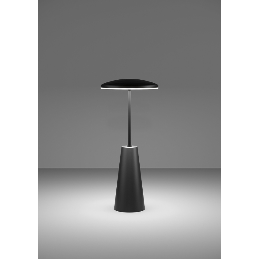 Eglo - LED Pritemdomas jutiklinis lauko šviestuvas LED/2,8W/5V 2400K/3000K/4000K 5200 mAh IP54 juoda